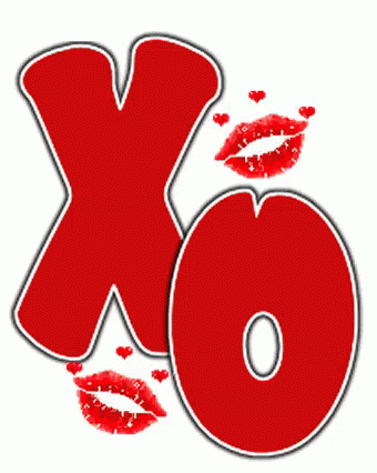 the word xo on a white background