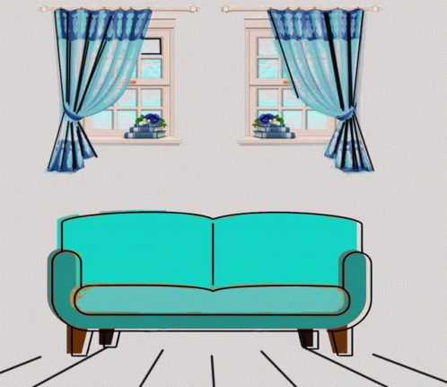 a graphic depicting a couch and a table