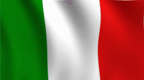 a flag with an italian - italian flag design