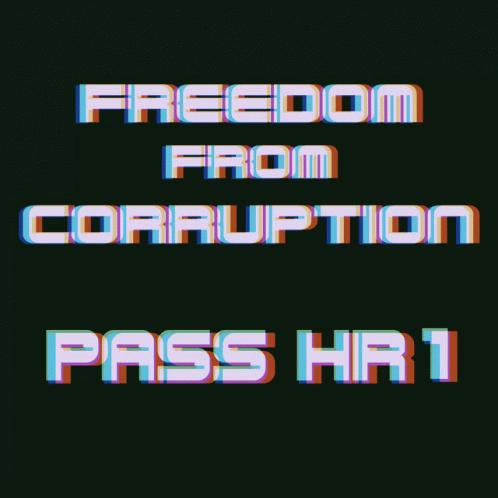 a video game with the words, freedom from coupption pass hrh