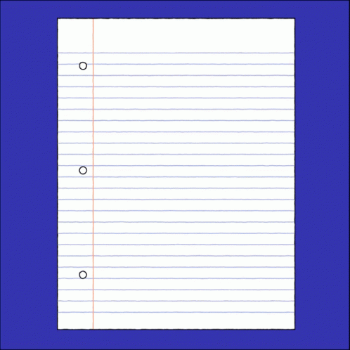 a blank paper with circles and lines on red paper