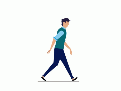 a man with brown pants and a green t - shirt is crossing the street