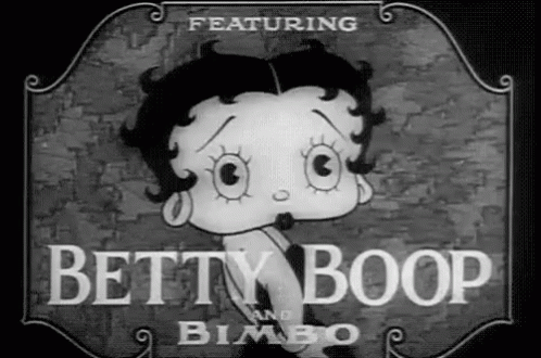 betty boop's logo for the animated show,'the add '