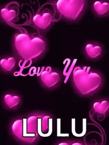 valentine day message, love you lulu