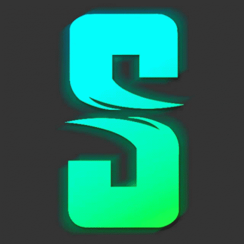 the letter g is shown with neon green highlights