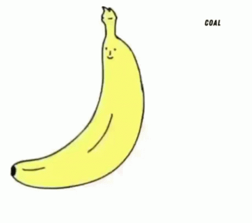 this is a drawing of a small banana