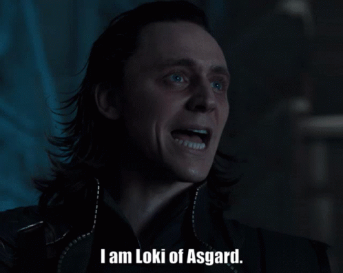 the doctor who appears to be saying i am loki of asgardd