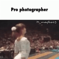 the po shows an athlete throwing a ball to the crowd