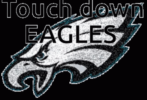 the football logo of a team called touchestown eagles