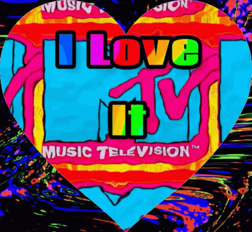 a heart with the words i love ittv on it