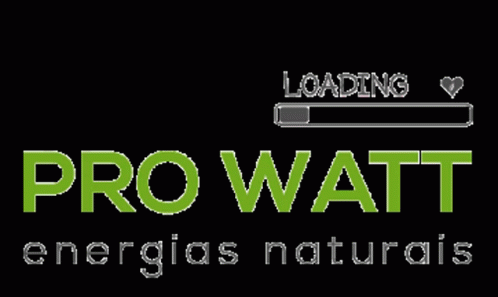 a white arrow with the words prowatt energy naturals