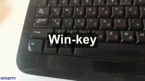 a keyboard that has been written in front of the computer