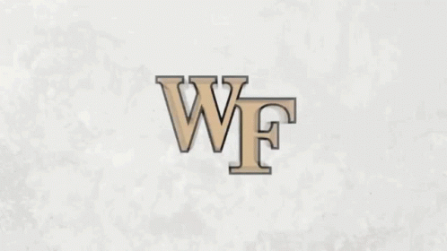 the word w f is written in a bold blue font on grey and white background
