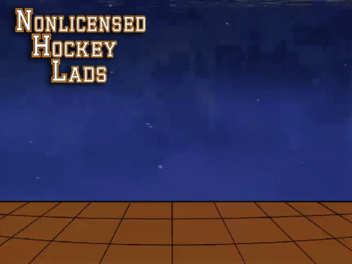 a game screen showing the logo for an online hockey game