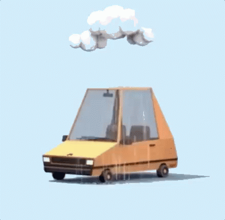 this is an image of an automobile that is flying over