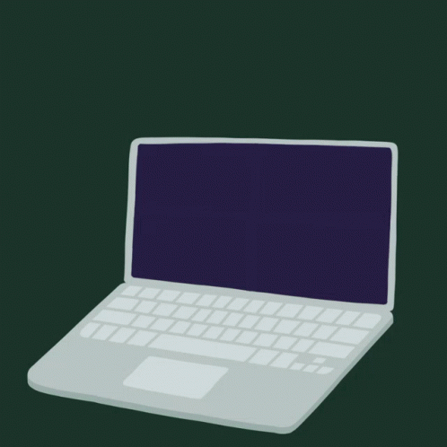 an image of a white laptop computer