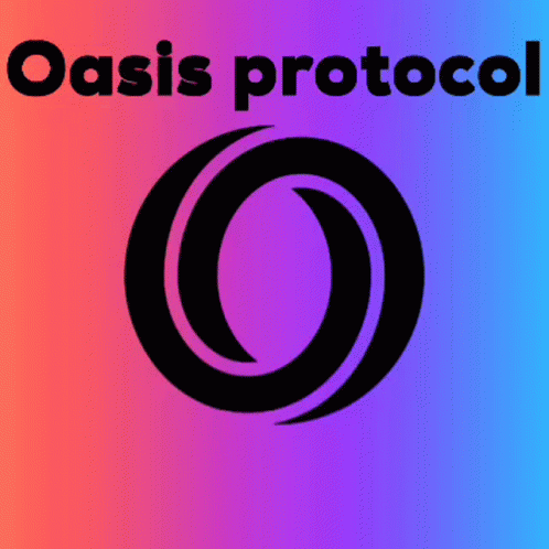 the oasis logo on the side of the poster