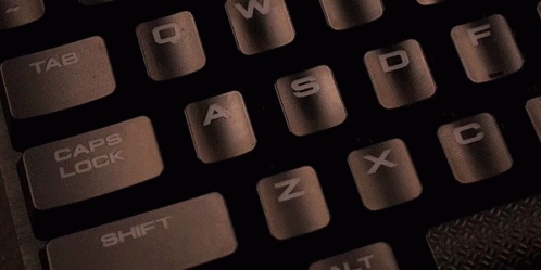 black and white pograph of a computer keyboard