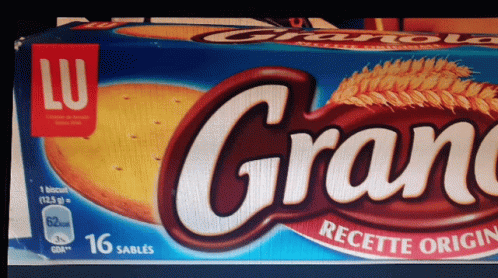 a box of grano is shown here