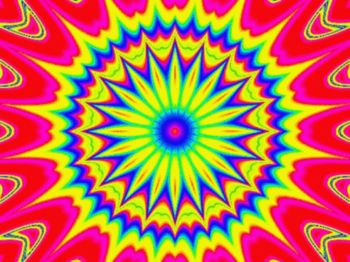 a kaleipe like image of a starburst