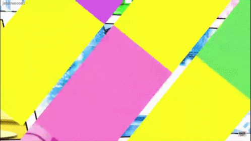 colorful lines in a multi colored pattern on the surface