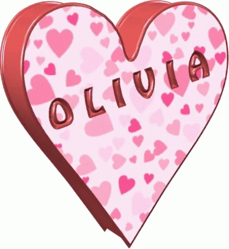 a purple heart with the word olluja written inside