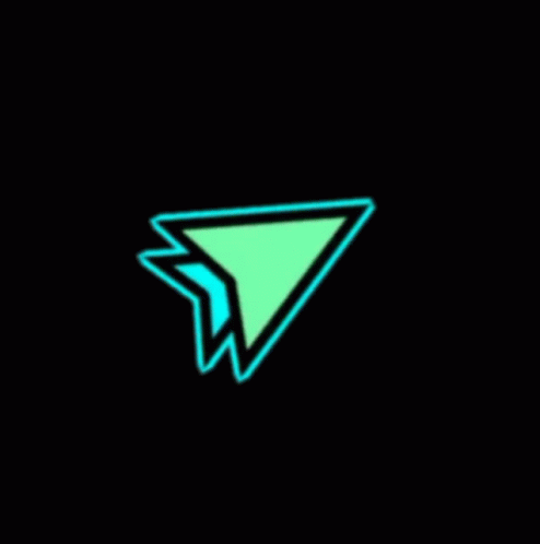 the green triangle on the black background is the same as the other yellow triangles