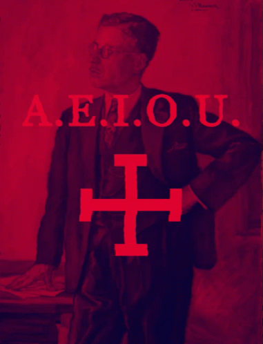 an image of a man standing in front of the words aefou