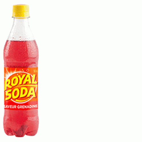 royal soda with the blue cap on