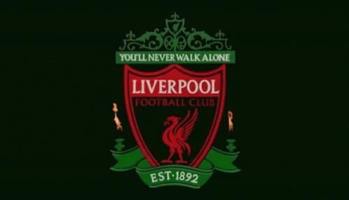 a close up of the liverpool club logo