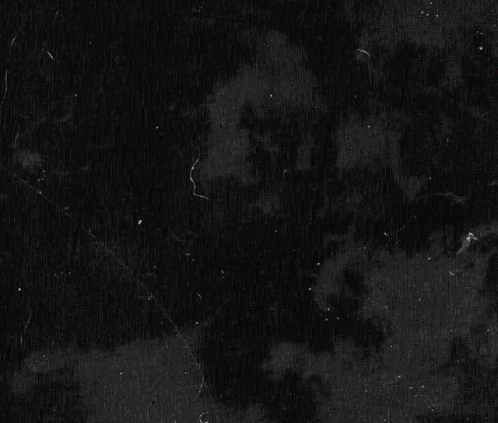 black and white po of cloudy night sky