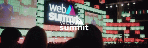 web summit summit on a screen