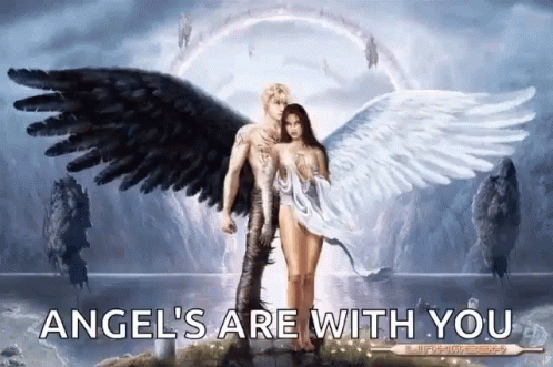 there is an angel with you