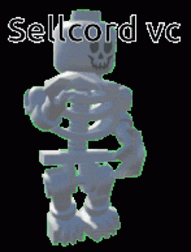 a skeleton that is holding a gun in one hand and the word solded vc above