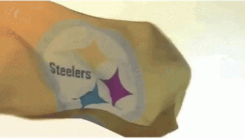 the flag has a purple star and the word pittsburgh on it