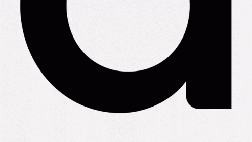 a q symbol with two arrows pointing outward and an image of the letter o