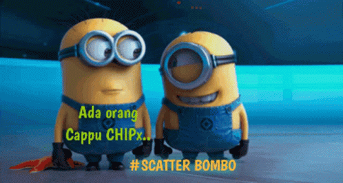 two despicable characters with a caption that reads add orange, cappu chips, quarter bomb, and quarter oned