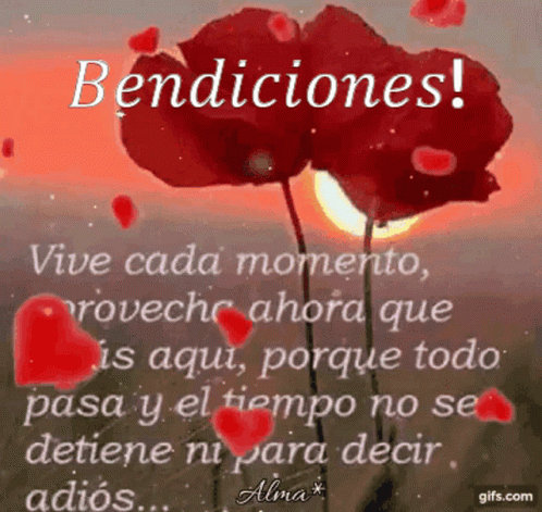 an artistic poster with the quote benicias