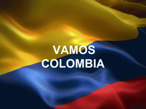 an abstract background with the words, `'mamos colombia