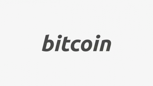 bitcoin sign is shown in a black and white picture