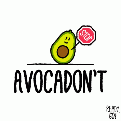 the words avocadot are written on a white background