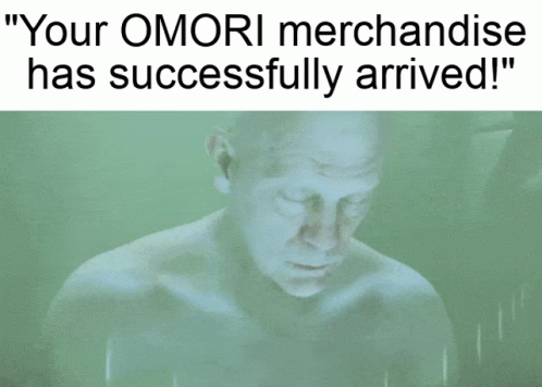 a man with the words your omot merchandise has successfully arrived