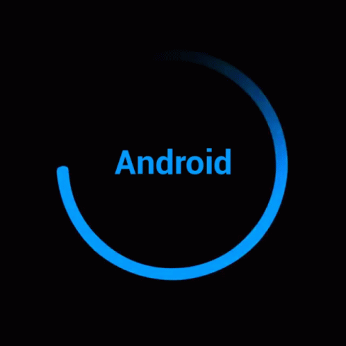 an image of a clock with the word android displayed