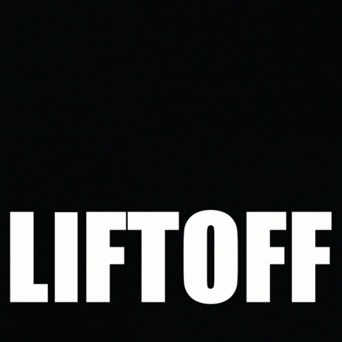 a picture of the title of the book liftoff