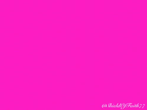a pink color with the words