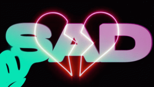 a neon colored font with a pair of scissors