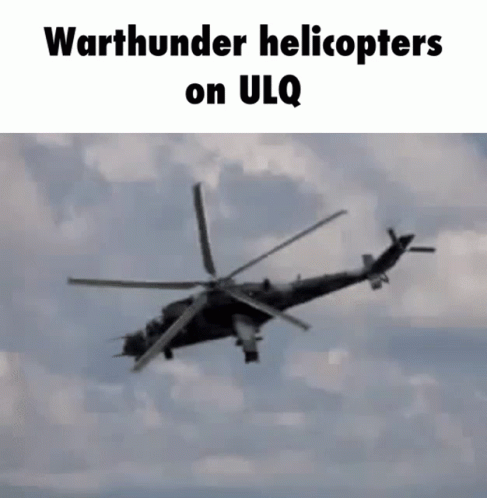 an airplane flies through the air and the words warhunder helicopters on uq