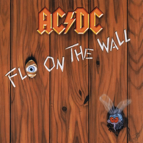 ac dc fly on the wall cover art
