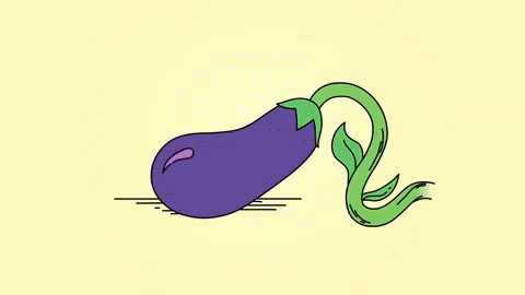 a cartoon of a vegetable and a leaf