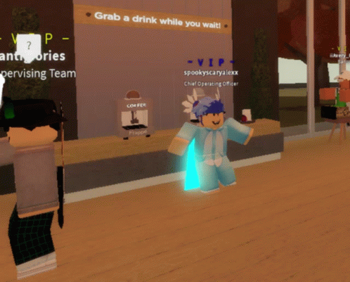 an animated character in virtual wear holding a glowing light